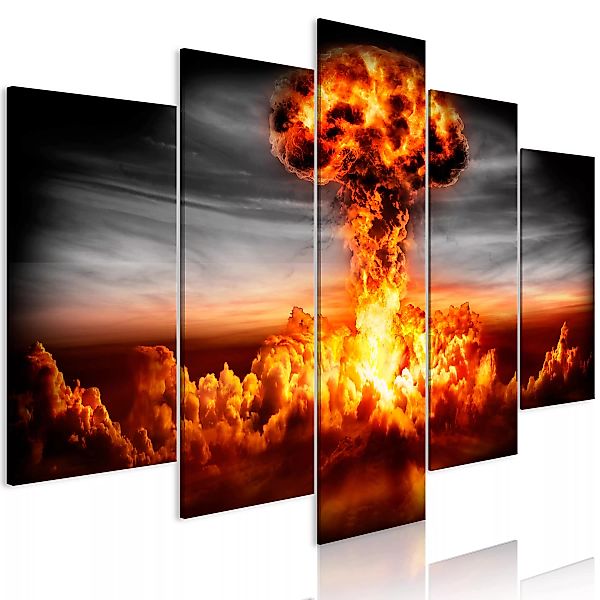Wandbild - Explosion (5 Parts) Wide günstig online kaufen
