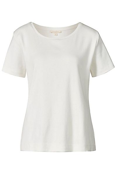 Himalaya Clothing Kurzarmshirt Basic T-Shirt Damen "Alma" mit Rundhalsaussc günstig online kaufen