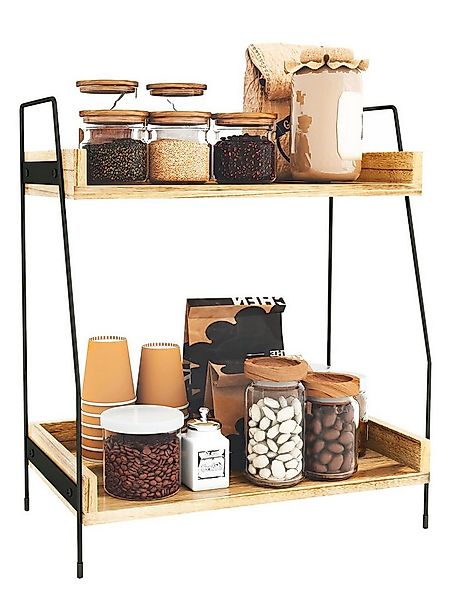 Youyijia Aufbewahrungsbox Kaffeebar Kaffee Organizer Kuchen Organizer Kaffe günstig online kaufen
