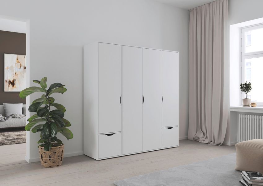 rauch Drehtürenschrank "Kleiderschrank Schrank Garderobe Wäscheschrank NARA günstig online kaufen