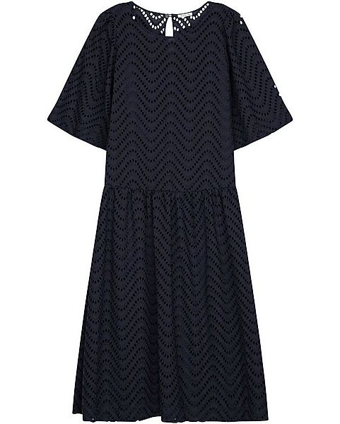 seidensticker Midikleid Kleid mit Lochmuster günstig online kaufen