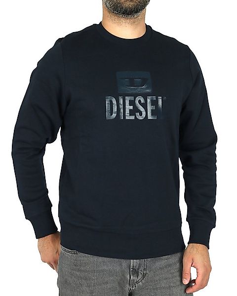 Diesel Sweatshirt - Regular Fit - Supersoft Pullover - S-GIR TONE ON TONE günstig online kaufen