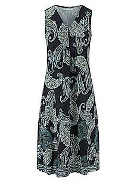 Ärmelloses Kleid Johanne Green Cotton schwarz günstig online kaufen