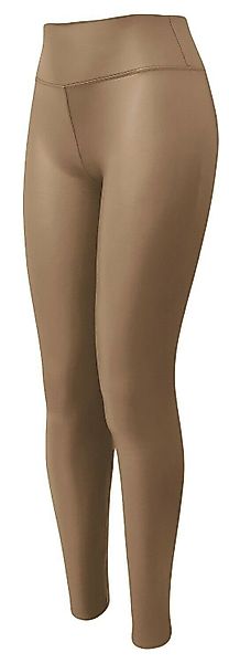 Aurela Damenmode Lederimitathose Gefütterte Kunstlederleggings milde günstig online kaufen