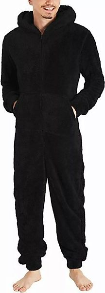 FIDDY Jumpsuit Herren-Overall mit Kapuze, bauschiger Pyjama, lässig, für Zu günstig online kaufen
