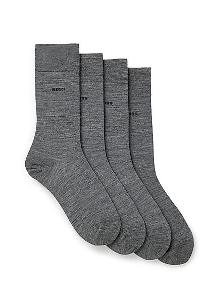 BOSS Socken 2P RS Uni WO (Packung, 2-Paar, 2er Pack) mit eingesticktem Mark günstig online kaufen