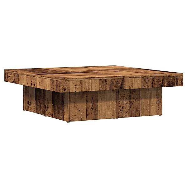 vidaXL Couchtisch Altholz-Optik 90x90x28 cm Holzwerkstoff 856554 günstig online kaufen