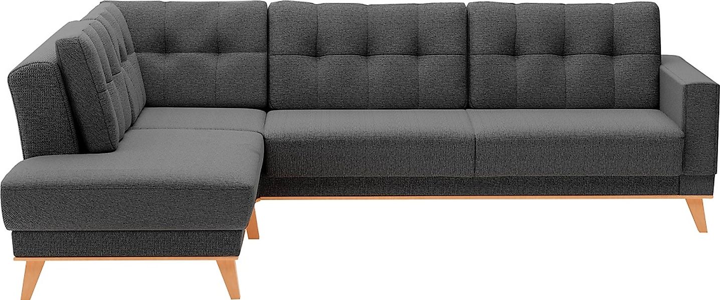 sit&more Ecksofa »Lavida L-Form« wahlweise mit Kippfunktion und Bettkasten günstig online kaufen