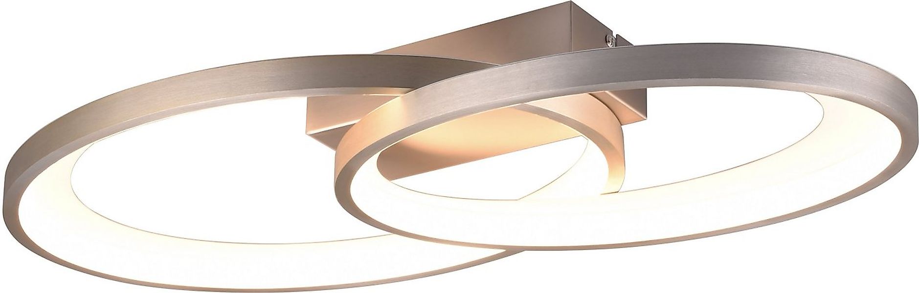 Reality Leuchten LED Deckenleuchte MALAGA, LED Deckenlampe warmweiß 25W 290 günstig online kaufen