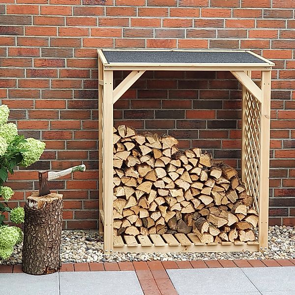 promadino Kaminholzregal Speyer, BxTxH:119,5x68x148 cm günstig online kaufen