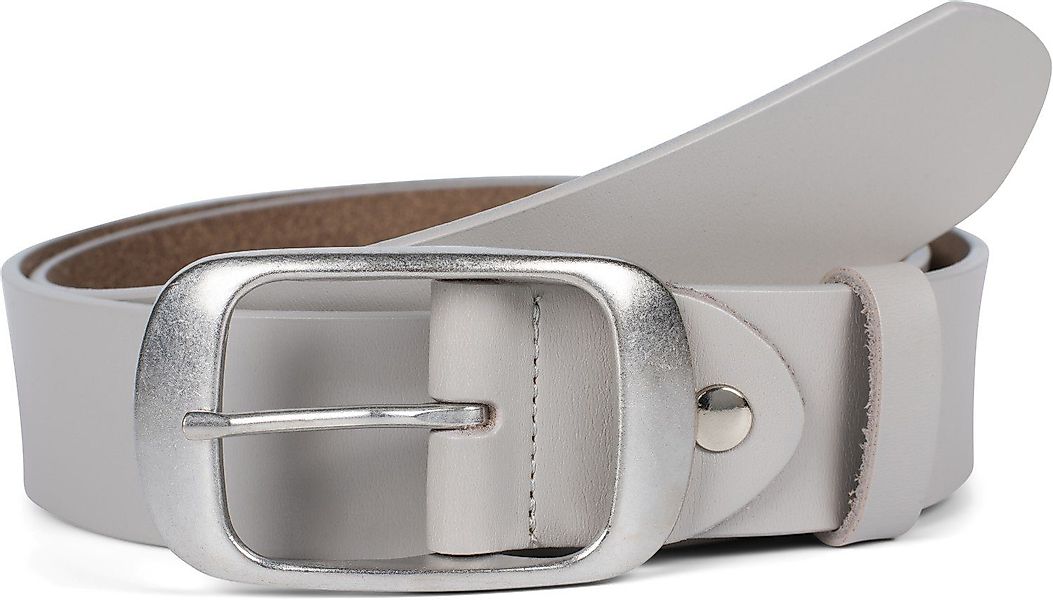 styleBREAKER Ledergürtel Unisex Leder Gürtel Unifarben günstig online kaufen