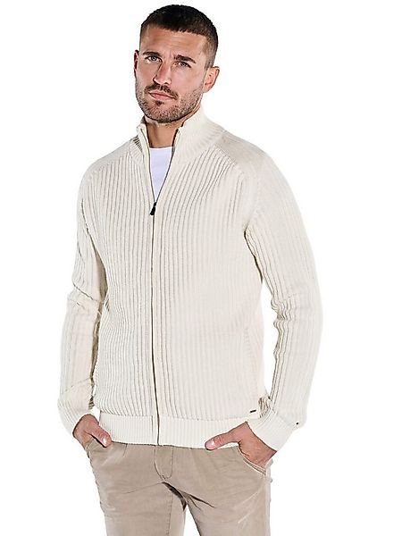 emilio adani Strickjacke emilio adani Herren Strickjacke mit Rippstruktur, günstig online kaufen