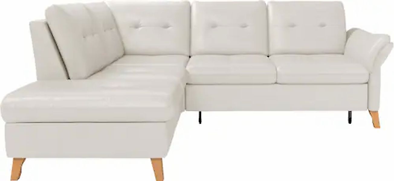 sit&more Ecksofa »Göteborg«, inkl. Sitztiefenverstellung, wahlweise mit Bet günstig online kaufen