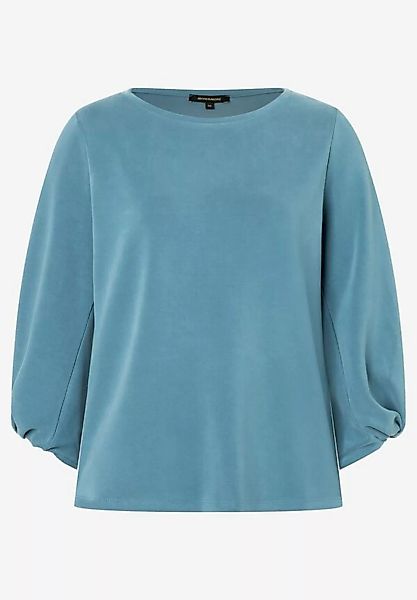 Sweatshirt mit Knoten-Detail, greyblue, Winter-Kollektion günstig online kaufen