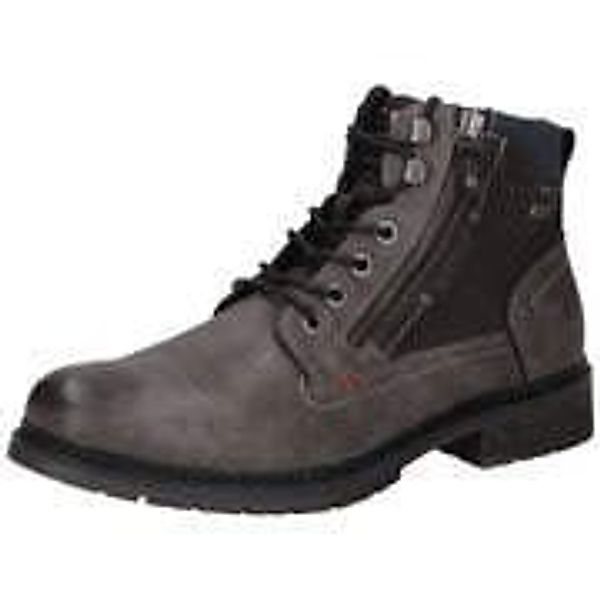 Mustang Schnür Boots Herren grau günstig online kaufen