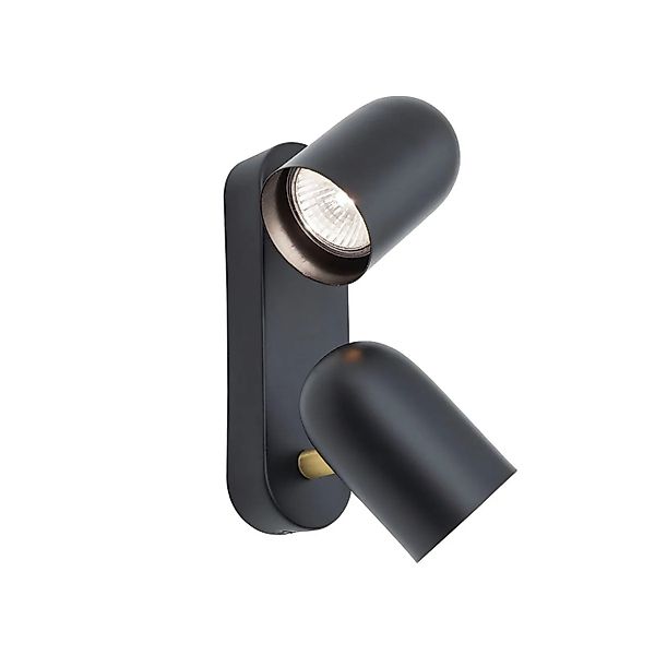 Orion Leuchten Strahler Bradley 2 x GU10 Schwarz günstig online kaufen