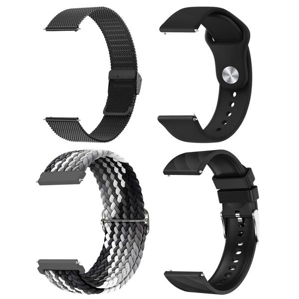 BRAIDOL Armband Smartwatch-Armband 22mm Uhrenarmband für günstig online kaufen