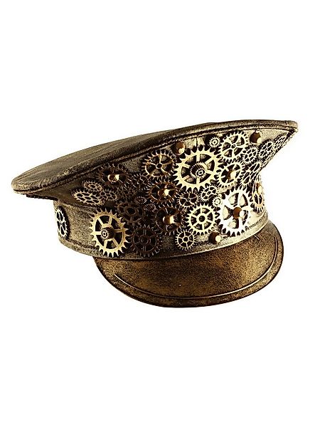 Metamorph Kostüm Steampunk Maschinist Schirmmütze, Da rattert das Köpfchen: günstig online kaufen