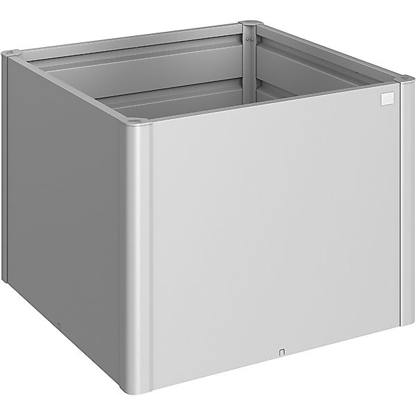 Biohort Hochbeet "1x1 silber-metallic", 102x102x77 cm, extrem langlebig, au günstig online kaufen