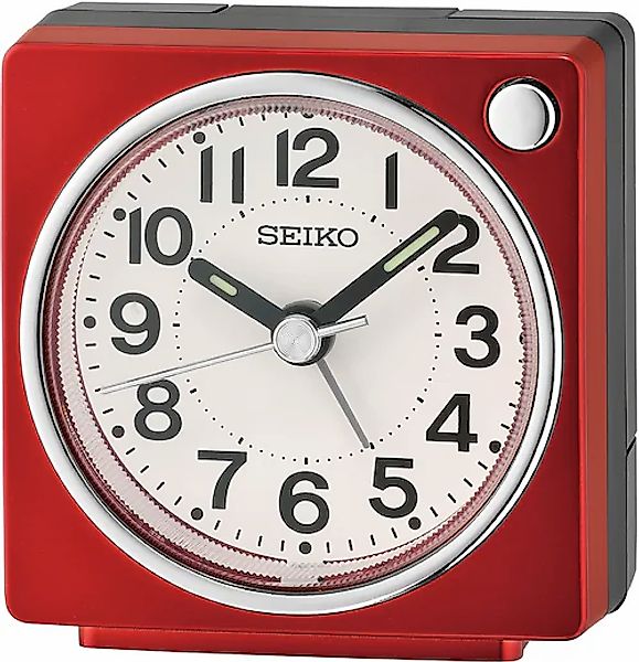 Seiko Quarzwecker »QHE196R«, Quarzwecker, Reisewecker,Schlafzimmer, Piepala günstig online kaufen