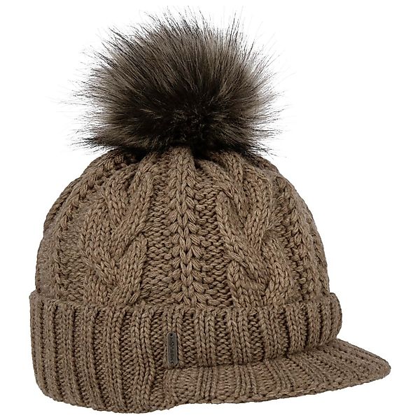 McBurn Bommelmütze (1-St) Beanie mit Schirm, günstig online kaufen
