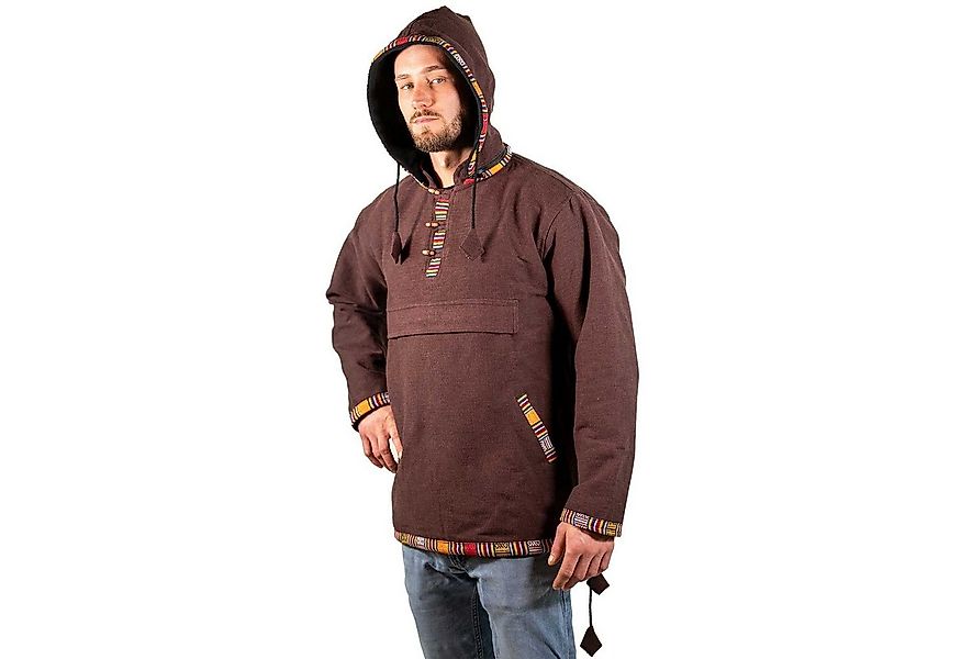 KUNST UND MAGIE Sweatponcho Baja Hoodie Kapuzenpullover mit Fleecefutter un günstig online kaufen