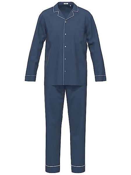 Seidensticker schwarze Rose Pyjama Herren Pyjama Set lang bodywear (Stück, günstig online kaufen