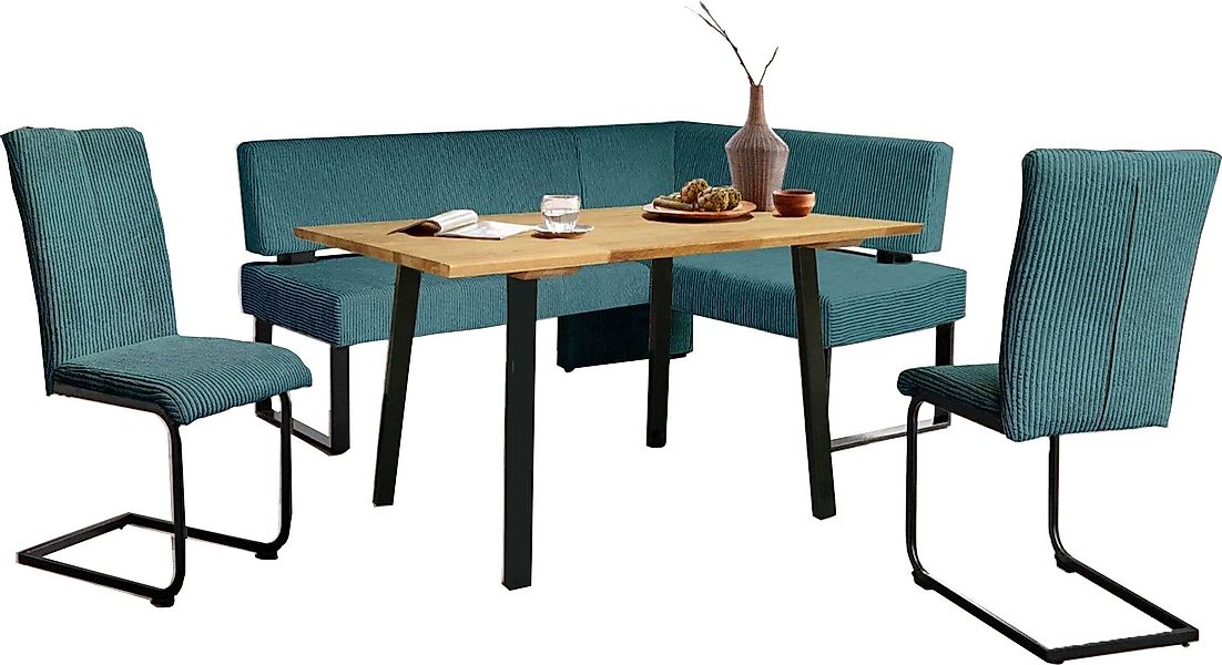 Home affaire Eckbankgruppe »Oliver« Set, 4-tlg, 4 Stk. tlg. Eckbank mit Wel günstig online kaufen
