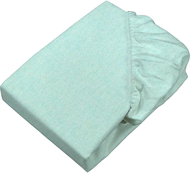 SETEX Bettlaken »Feinbiber Melange Spannbetttuch«, Melange-Effekt: Tiefe, L günstig online kaufen