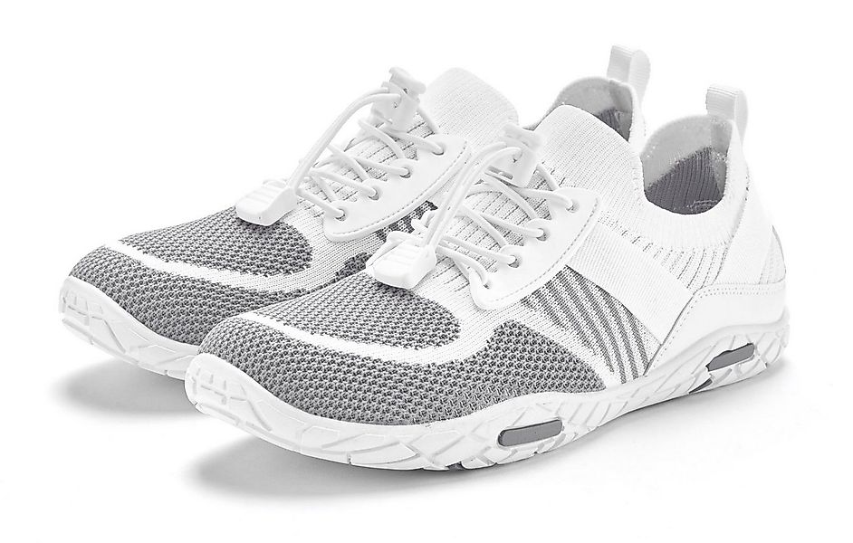 LASCANA Slip-On-Sneaker, Sneaker Freizeitschuh, Halbschuh superleicht, flac günstig online kaufen