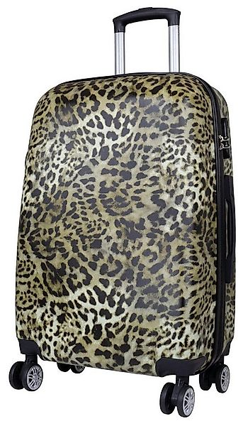 Warenhandel König Hartschalen-Trolley Leopard Fell, 4 Rollen, mit Motiv, AB günstig online kaufen