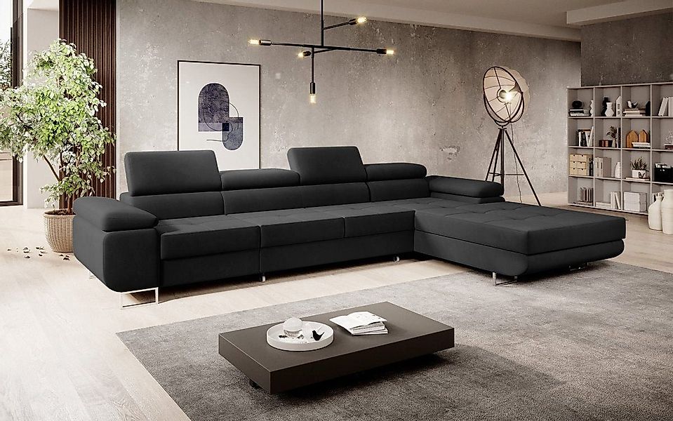 Luxusbetten24 Schlafsofa Designer Sofa Calvera Maxi, günstig online kaufen