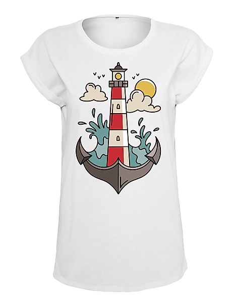 Youth Designz Print-Shirt "Anker Leuchtturm" Damen günstig online kaufen