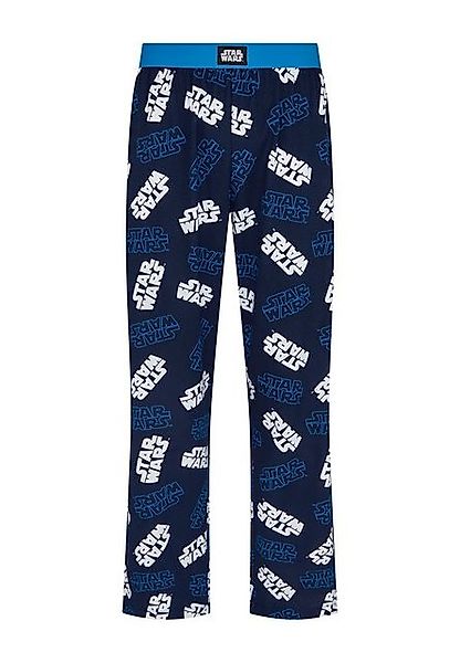 Recovered Loungepants Lounge Pant Pyjama Bottoms - Star Wars Classic Logo - günstig online kaufen