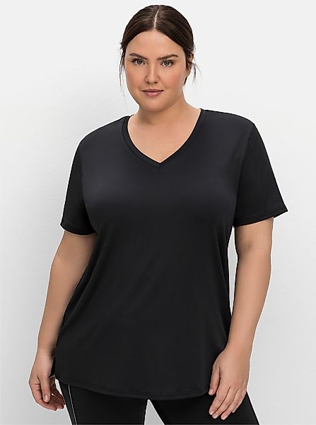 Sheego Trainingsshirt Funktionsshirt günstig online kaufen