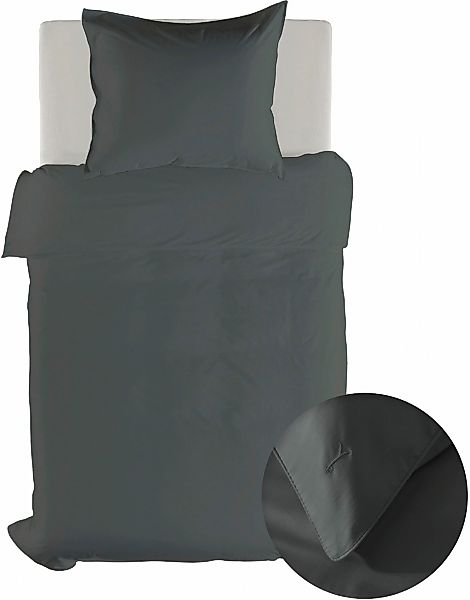 YELLOW Bettwäsche "Suite-Dubai" 2 Stk. tlg. Uni Design, 100% Baumwolle ab 1 günstig online kaufen