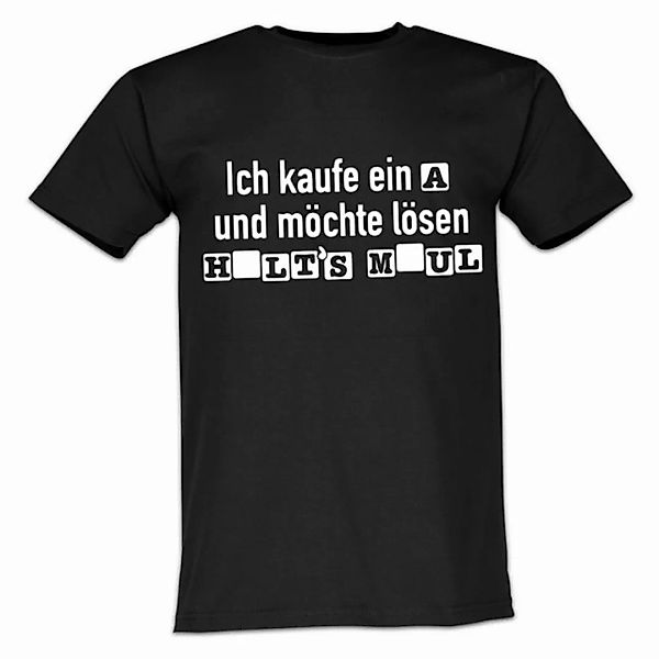 Lustige & Witzige T-Shirts T-Shirt T-Shirt Ich kaufe ein A Fun-Shirt Party günstig online kaufen