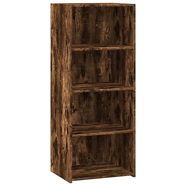 vidaXL Highboard Räuchereiche 50x41x124 cm Holzwerkstoff 846401 günstig online kaufen