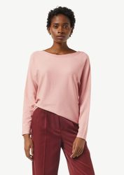 comma Longpullover Strickpullover Strickpullover mit Glitzergarn günstig online kaufen