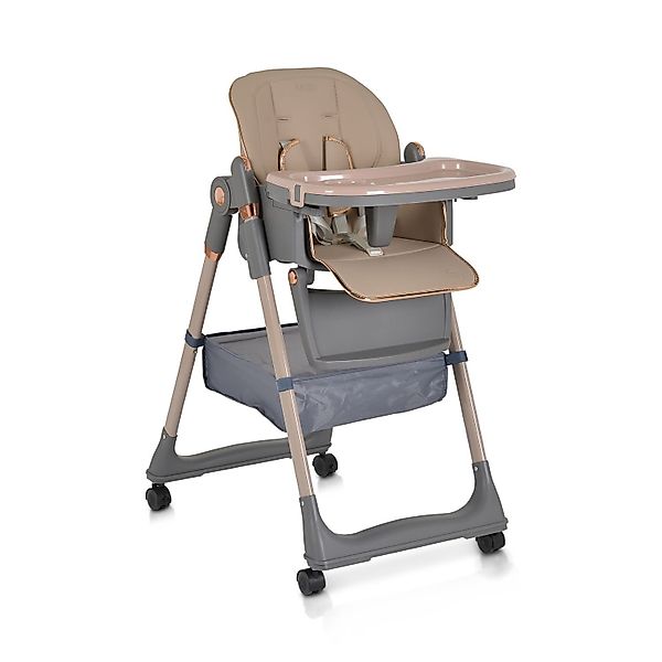 Moni Kombihochstuhl Kinderhochstuhl Lindo klappbar, Lätzchen günstig online kaufen