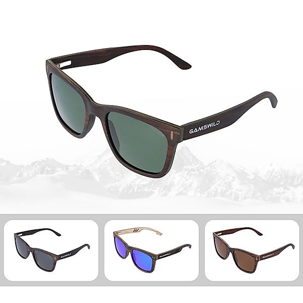 Gamswild Sonnenbrille UV400 GAMSSTYLE Holzbrille polarisierte günstig online kaufen