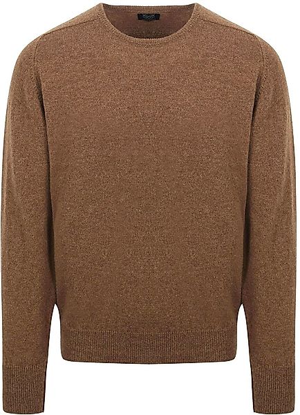 William Lockie Pullover Lammwolle Driftwood - Größe M günstig online kaufen