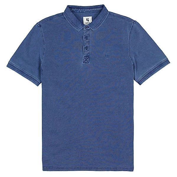 Garcia Kurzarm Polo Shirt XL Indigo günstig online kaufen