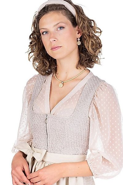 MarJo Dirndl Midi Dirndl 2tlg. - ZENTING - sand günstig online kaufen
