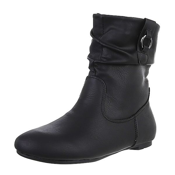 Ital-Design Damen Freizeit Stiefelette (88519477) Blockabsatz günstig online kaufen