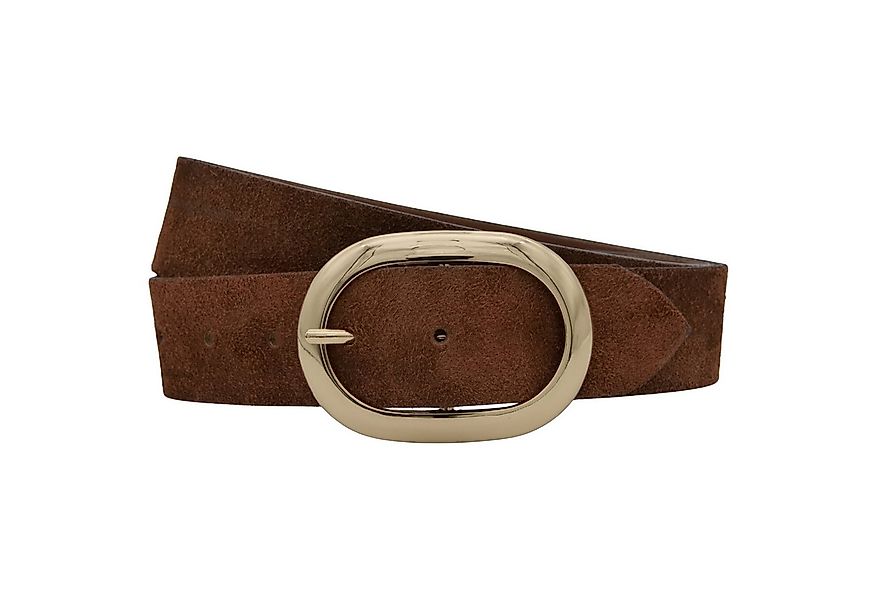 AnnaMatoni Ledergürtel AnnaMatoni Damen Ledergürtel in hochwertigem Velour günstig online kaufen