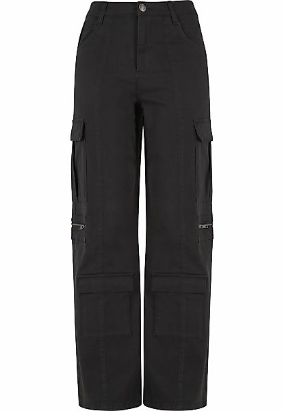 URBAN CLASSICS Stoffhose "Urban Classics Ladies Loose Utility Stretch Twill günstig online kaufen