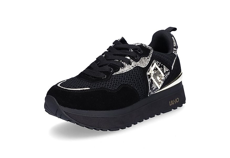 Liu Jo Liu Jo Damen Sneaker Maxi Wonder 01 schwarz Sneaker günstig online kaufen