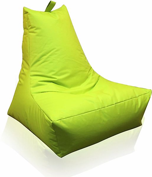 KiNZLER Sitzsack "Lounge" 1 Stk. tlg. Loungesessel, Uni Farben, mit Rückenl günstig online kaufen