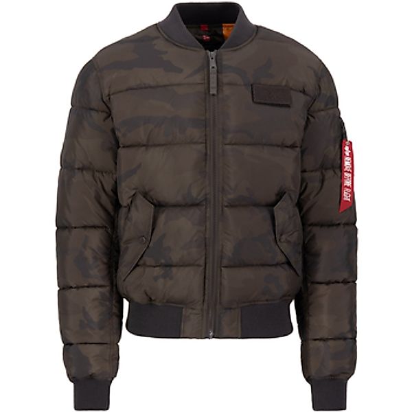Alpha  Daunenjacken MA-1 Puffer Bomber Camo - dark olive camo günstig online kaufen